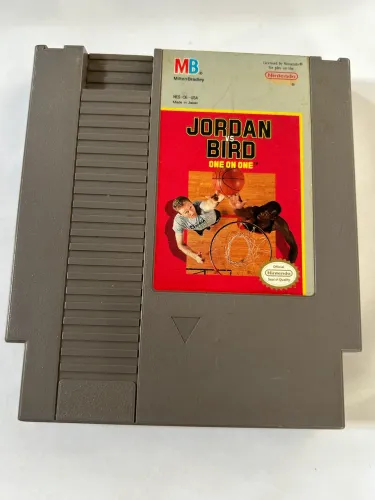 CARTUCHO JORDAN BIRD ONE ON ONE NINTENDO ORIGINAL 