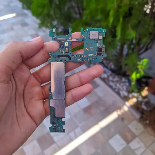 Placa Mãe Galaxy S8 Funcionando