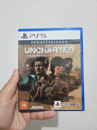 UNCHARTED: Coleção Legado dos Ladrões PS5 Usado (Mídia Física)