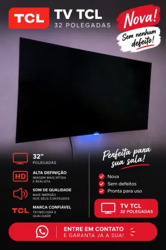 Televisão TCL 32 polegadas