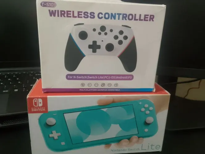 Nintendo switch lite turquesa 32GB