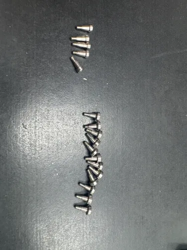 Cicatrizador Neodent CM usado: altura 1,5mm, diferentes perfis de emergência, 17 unid
