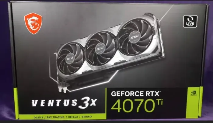MSI RTX 4070 TI VENTUS 3X OC ZERADA! + GARANTIA MELHOR Q 5070 4070 S ! ACEITAMOS A SUA !