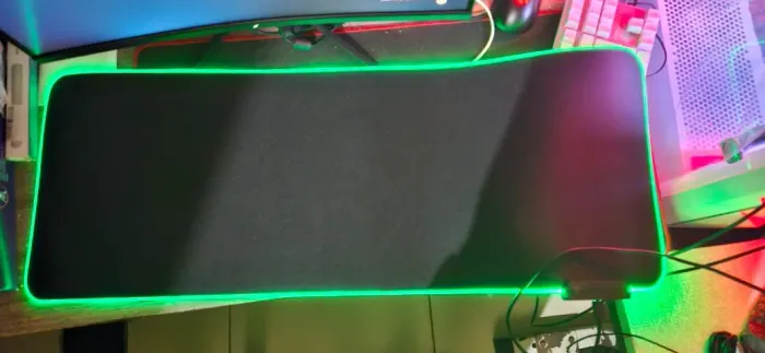 Mousepad RGB com cabo 80 x 30cm