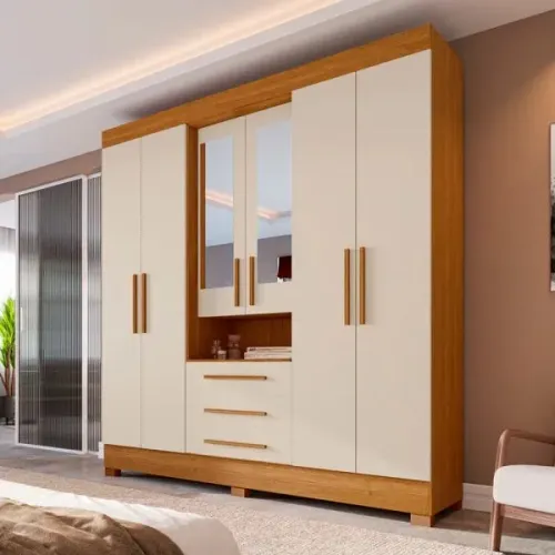 ROUPEIRO CAPELINHA 100%MDF C/ PÉS