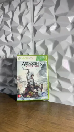 ASSASSINS CREED III(MÍDIA FÍSICA)