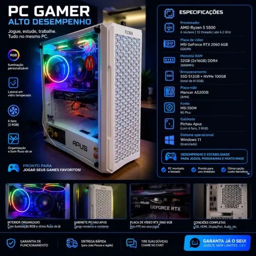 Pc gamer rtx 2060