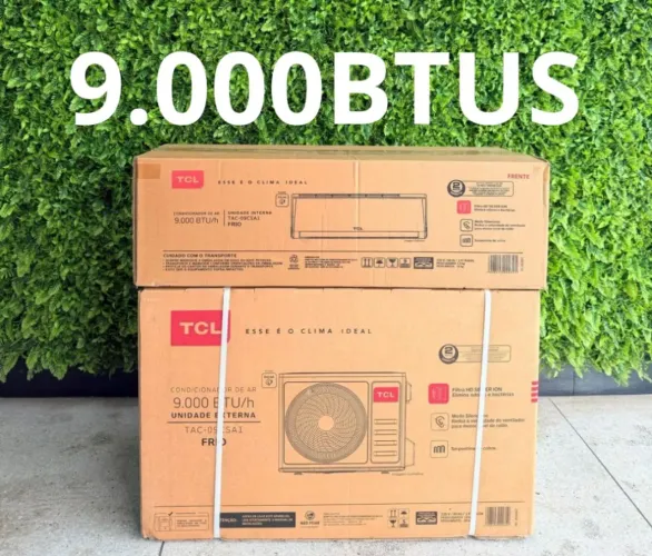 TCL 9.000 BTUs T-Pro INVERTER Á PRONTA ENTREGA 