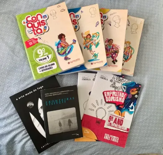 Livros Editora Conquista 9° ano - 2025