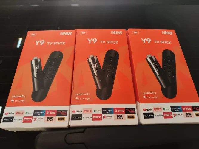 Novo Tv Stick Y9 M98 Pro Bluetooth