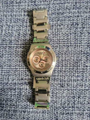 Relógio feminino Swatch Prata
