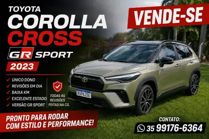 Toyota Corolla Cross Gr-s 2.0 16V Flex Aut. 2023