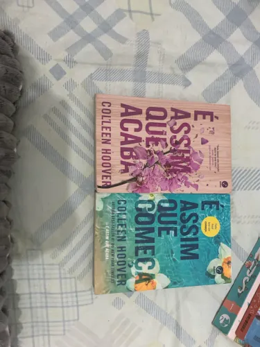Livros - assim que acaba & assim que começa