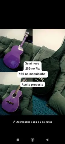 Violão - semi novo