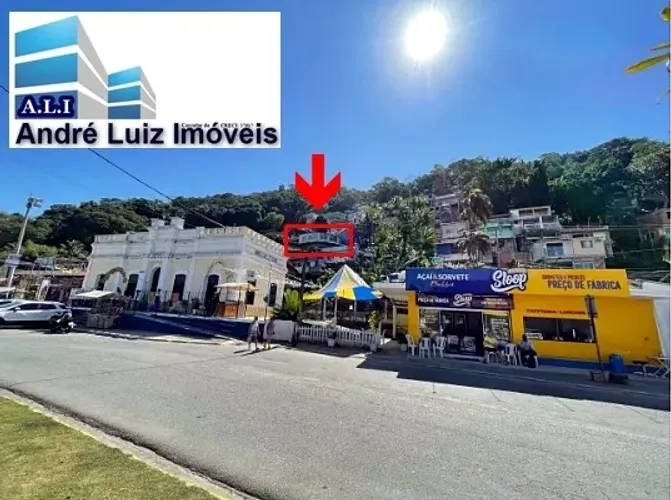 Terraço amplo e coberto com vista para o Mar de Itacuruçá-RJ (André Luiz Imóveis)