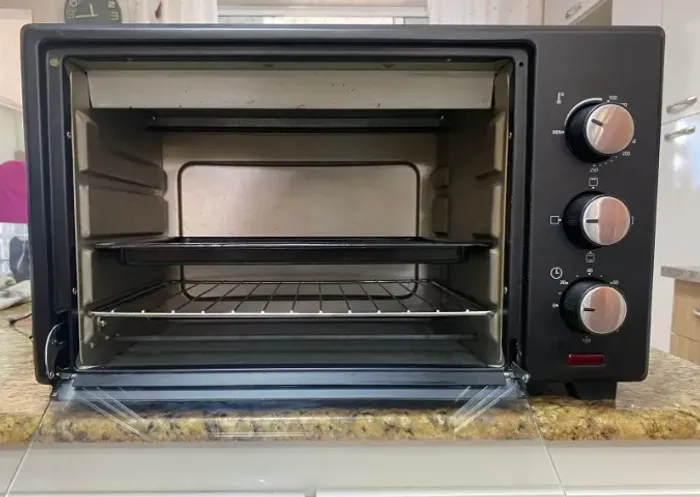 Forno de bancada elétrico Best Forno plus 48L preto/branco
