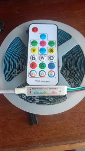 Fita Led Endereçável Digital Ws2811 12volts 5 Metros