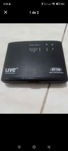 Roteador e Repetidor live Tim
