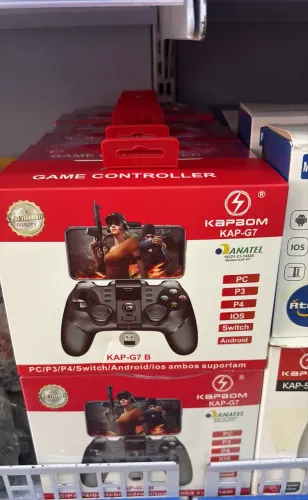 Controle gamepad bluetooth Pc/Ps3/Ps4/Ios/Android  -novo na caixa!!