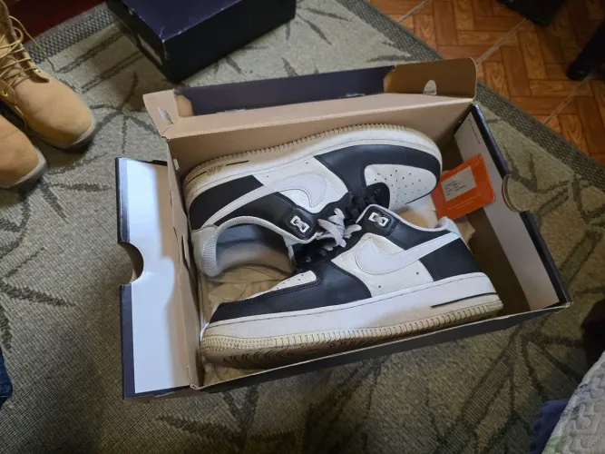 Nike Airforce 1 Couro .