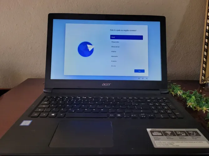 Notebook Acer Aspire i3 1TB 8GB de RAM