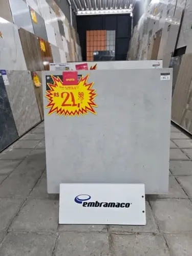 PISO CERAMICO RETIFICADO 52X52 - R$21,99