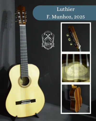 Violão de luthier F. Munhoz, 2025