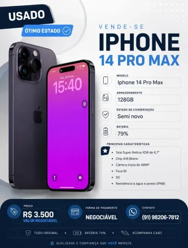 Iphone 14 Pro Max 128gb