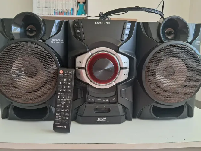 MINI SYSTEM SAMSUNG GIGA SOUND BLAST SEM BLUETOOTH MXF30 