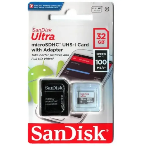 Cartão de Memória 32GB Original Sandisk Classe 10