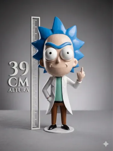 Rick and morty 39cm