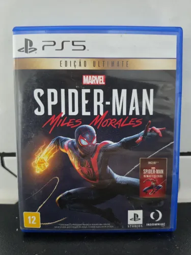 Marvel's Spider-Man: Miles Morales PS5 (Midia Fisica) 2 da Trilogia Homem Aranha