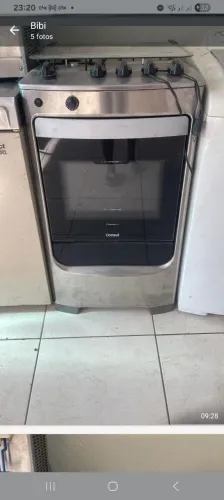 Fogão inox Consul 