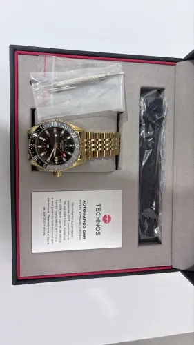 Relógio Technos Masculino Automático GMT Ed. Limitada NH34ACB/T1P