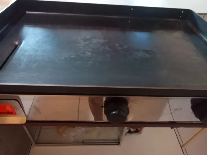 Chapa de hambúrguer profissional