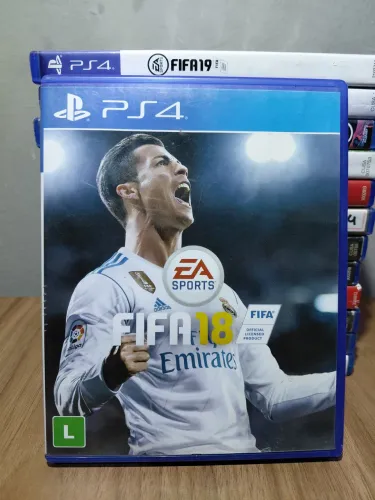 Jogo Fifa 18 PS4 PlayStation mídia física