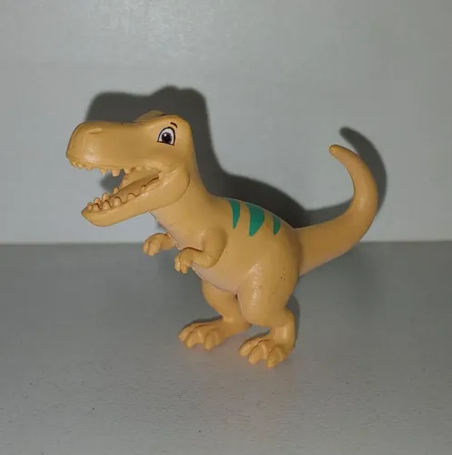 BONECO MINIATURA DINOSSAURO TIRANOSSAURO REX TIM DESENHO PATRULHA CANINA