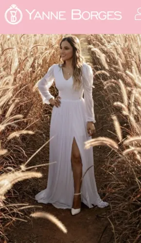 Vestido Noiva simples