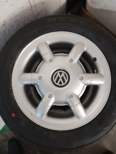 JOGO DE RODAS VW LOGUS WOLFSBURG 