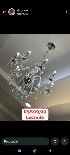 Lustres lindo 600,00?