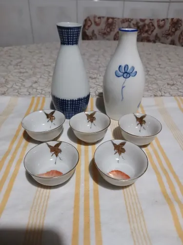 Lote de pecas antigas japones
