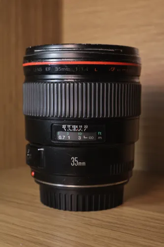 Lente 35mm 1.4 EF Canon 