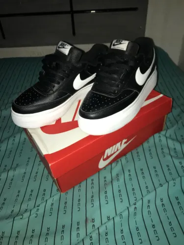 Nike court vision alta preto