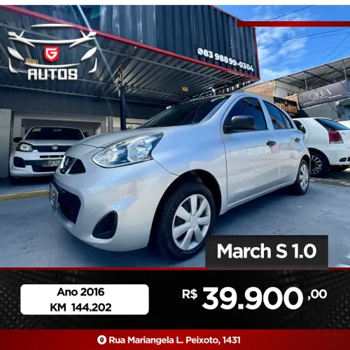 Nissan March S 1.0 12V Flex 5P 2016
