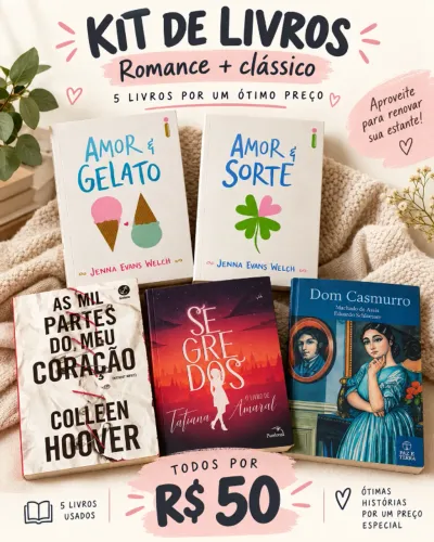 Desapego Literário / 5 LIVROS