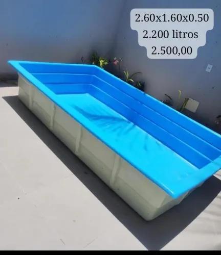 Piscinas de fibra(novas)