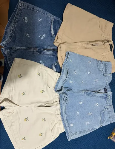 Shorts veste 10 anos