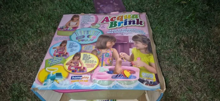 Cozinha Acqua brink na caixa antigo retro no estado