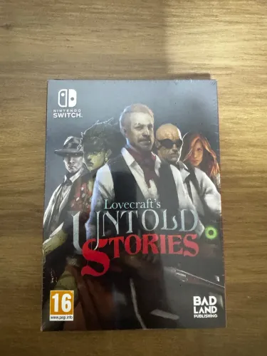 Lovecraft untold stories (edição de colecionar lacrada) mídia física Nintendo Switch