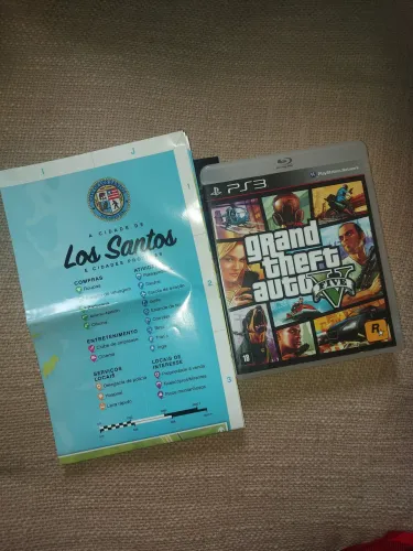 GTA 5 - PS3 mídia física